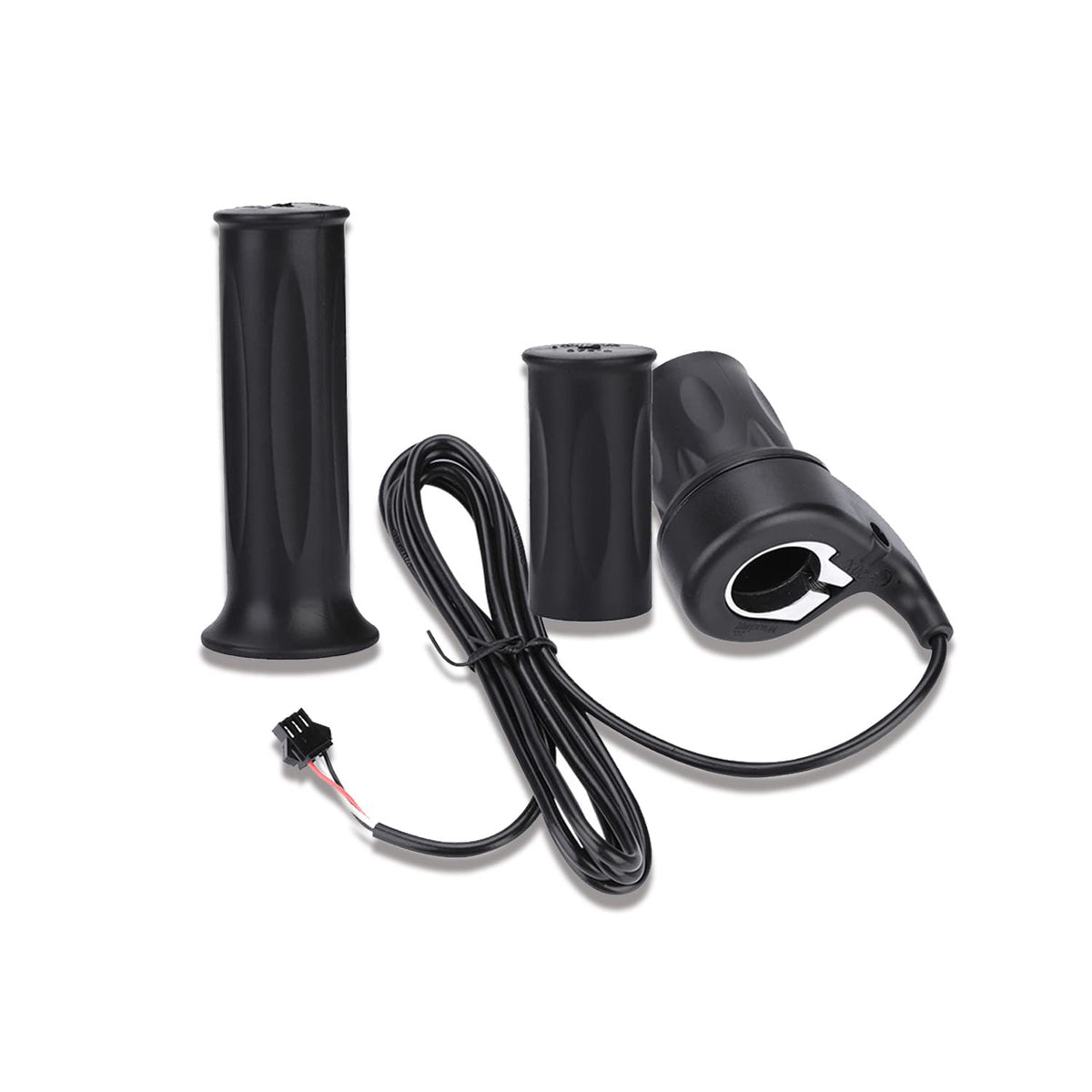 Keenso Fastest Throttle, 1 Pair 3 Wires Universal Electric Twist Throttle Handle for 22.5mm Handlebar