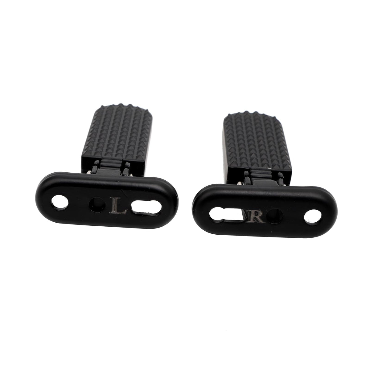 Mokuo Scooter Footpegs E-bike Footpeg in Aluminum Alloy, Lenght 12cm/4.7",Compatible with Scooter Mopeds E-Bike Mini Bikes,Installation Hole Spacing: 4-5cm