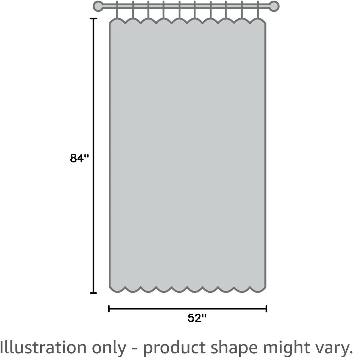 MIULEE Blackout Linen Textured Curtains - Thermal Insulated Olive Green Drapes | 52 x 84 Inch (2 Panels)