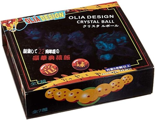 Country Toys Medium Crystal Glass Dragon Balls - Collectible Stars in Various Sizes (27-76MM)