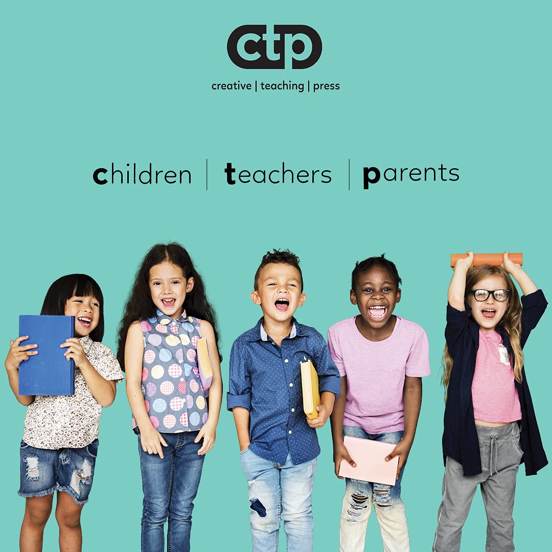 CTP Bright Blooms 3" Cut-Outs Classroom Accents (Creative Teaching Press 10883)