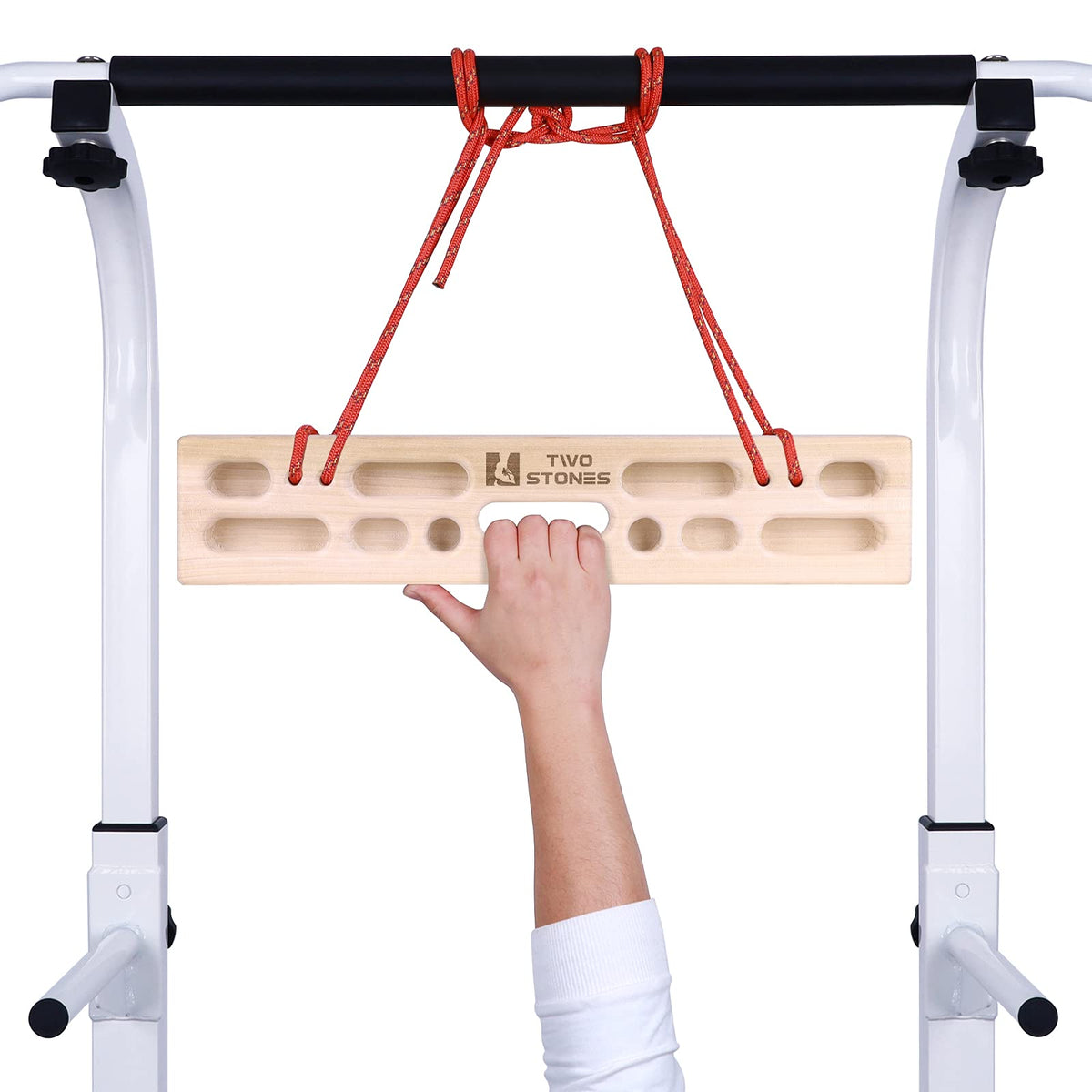 Two Stones Portable Hangboard | Rock Climbing Hangboard | Hang Board for Climbing | Rock Climbing Gifts for Rock Climbers for Climbers | Bouldering Gifts