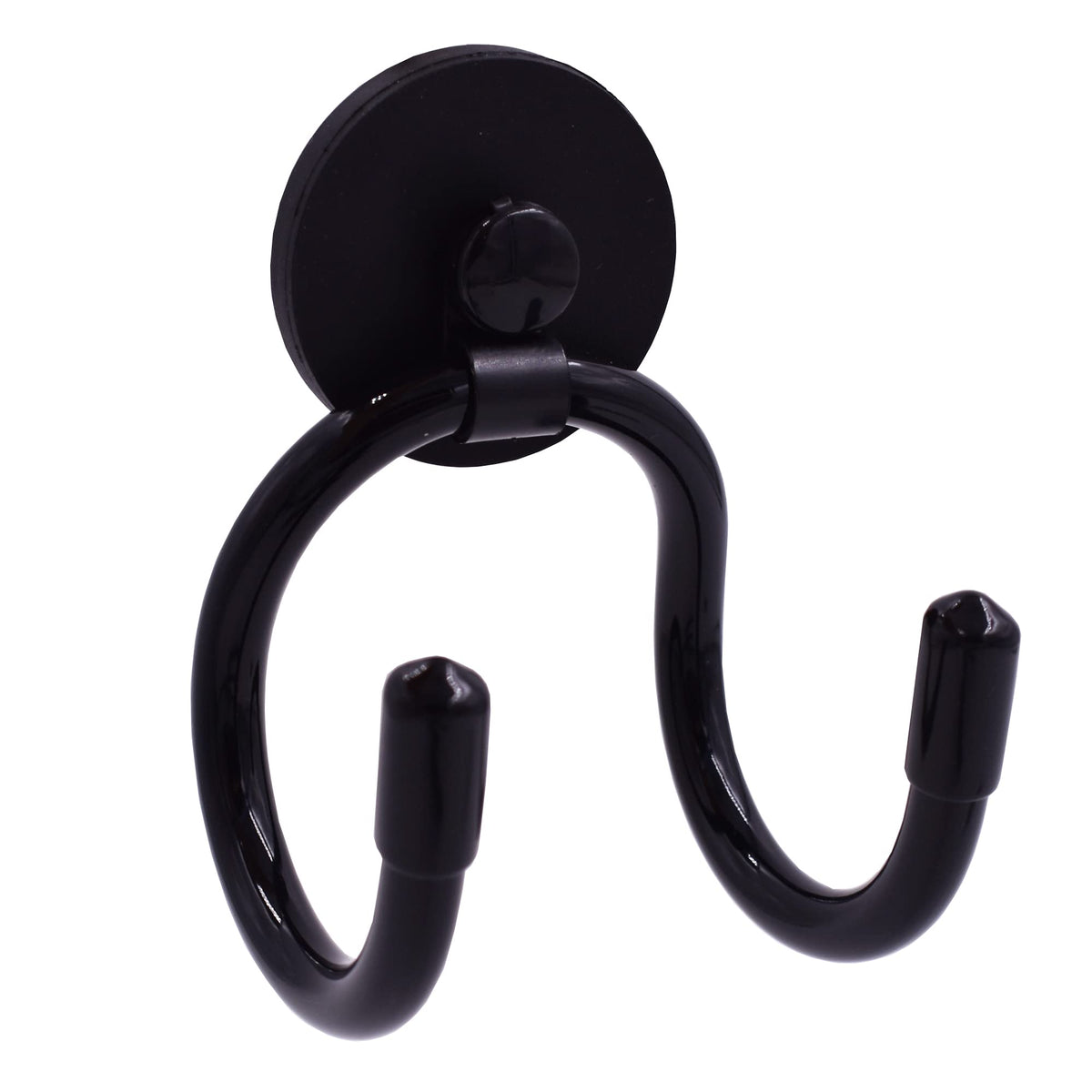 YYST MINI Magnetic Towel Hook Hanger Rack for Kitchen Dish,Sports, Hand Gym, etc- Hold up to 0.5 Lb- No Towels Included (1)