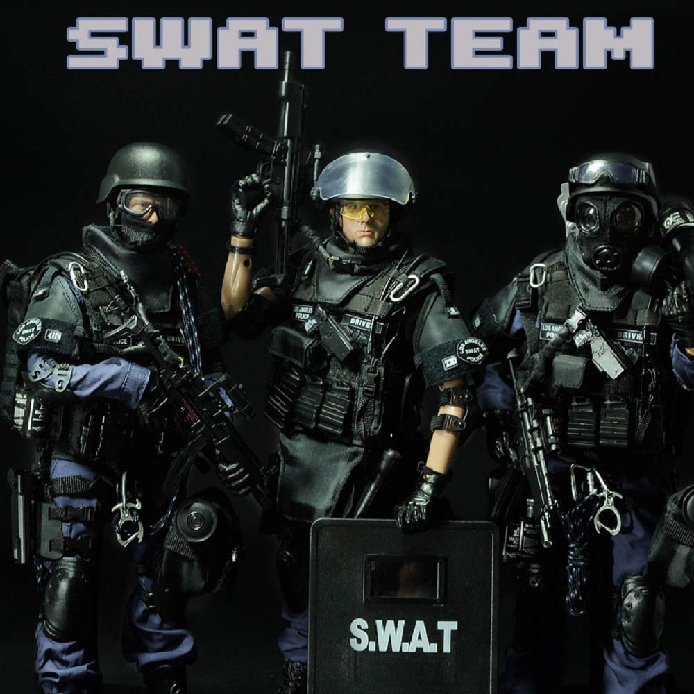 YEIBOBO ! Highly Detail Special Forces 12inch Action Figure SWAT Team (Point-Man)