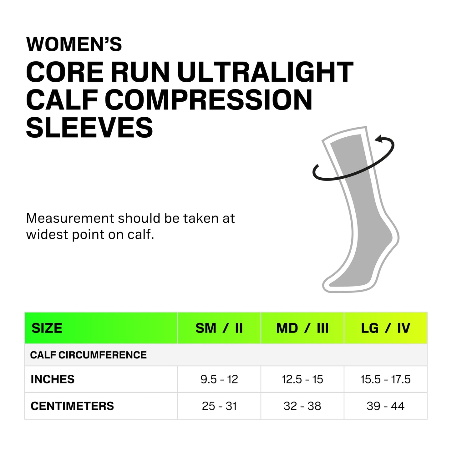CEP Core Run Ultralight Calf Sleeves, Lilac/Pink, Women, II