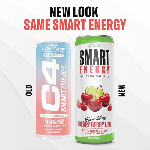 C4 Energy | Sugar-Free Pre-Workout Performance Drink Variety Pack - 12 Zero-Calorie Flavors