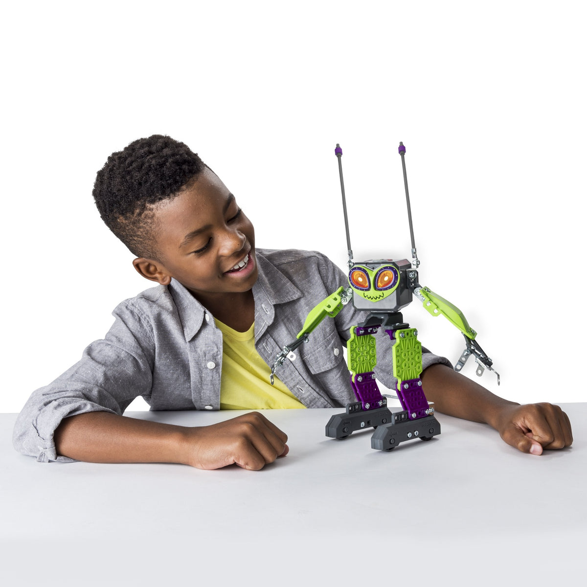 Meccano-Erector - Micronoid - Green Switch, Programmable Robot Building Kit