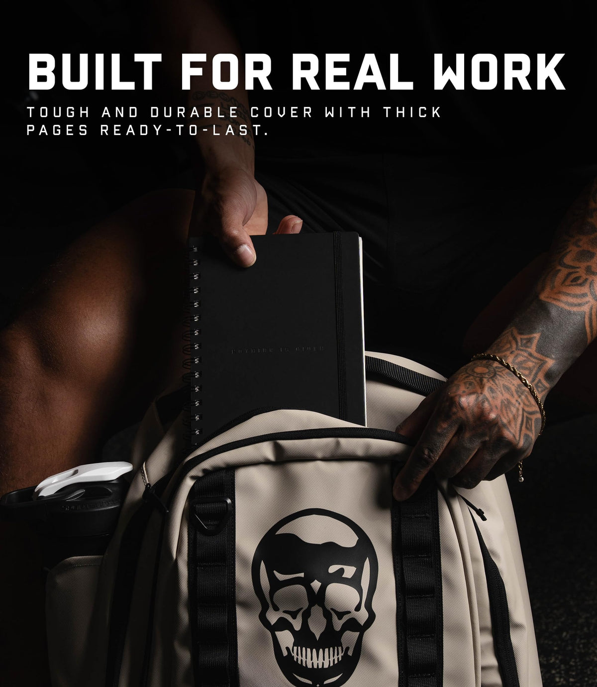 Gymreapers Workout Journal For Men & Women – Fitness Journal To Track Weight Loss, Muscle Gain, Gym Exercise & Bodybuilding Progress – Fitness Planner Log Book With Calendar To Achieve Wellness Goals