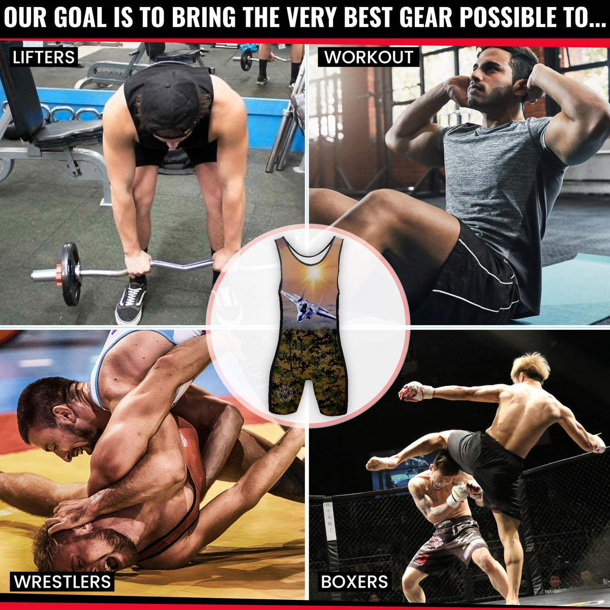 4 Time All American Sublimated Wrestling Singlet – Stitched & Durable Mens Singlet – Singlet for Wrestling, MMA & Powerlifting– Wrestling Singlet Youth Boys (One Shot, XXXS/YM 41-50 lbs.)