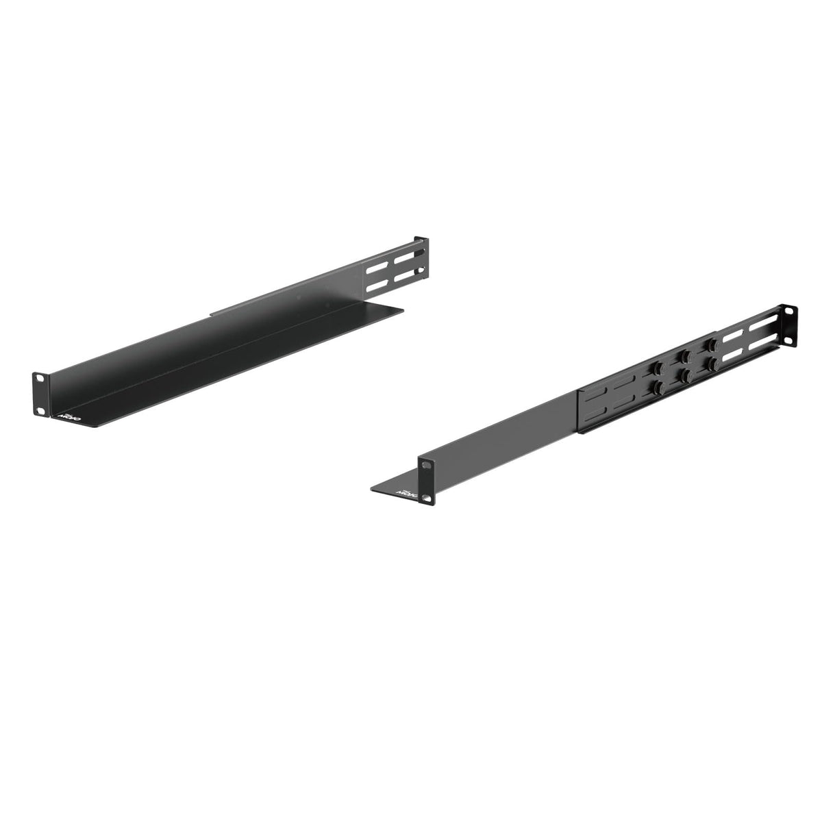 Tecmojo 1U Universal Rack Mount Rails,4-Post Server Rack Shelf Rail with 20.9"-32" Adjustable Depth Fit for Non-Rack Mountable Server/Networking/AV/IT Equipment