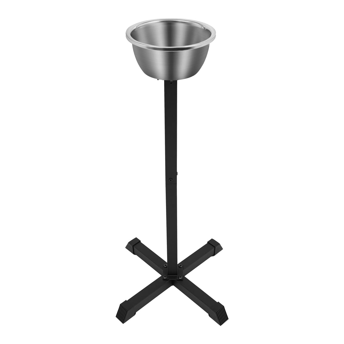 LIAUHO Portable Gym Chalk Stand, 21.6*21.6*42.3in Freestanding Holder with Bowl, Chalk Stand for Physical Education Teacher, Athlete, Gymnastics, Weight Lifting, Climbing Sports Supplies Accessories