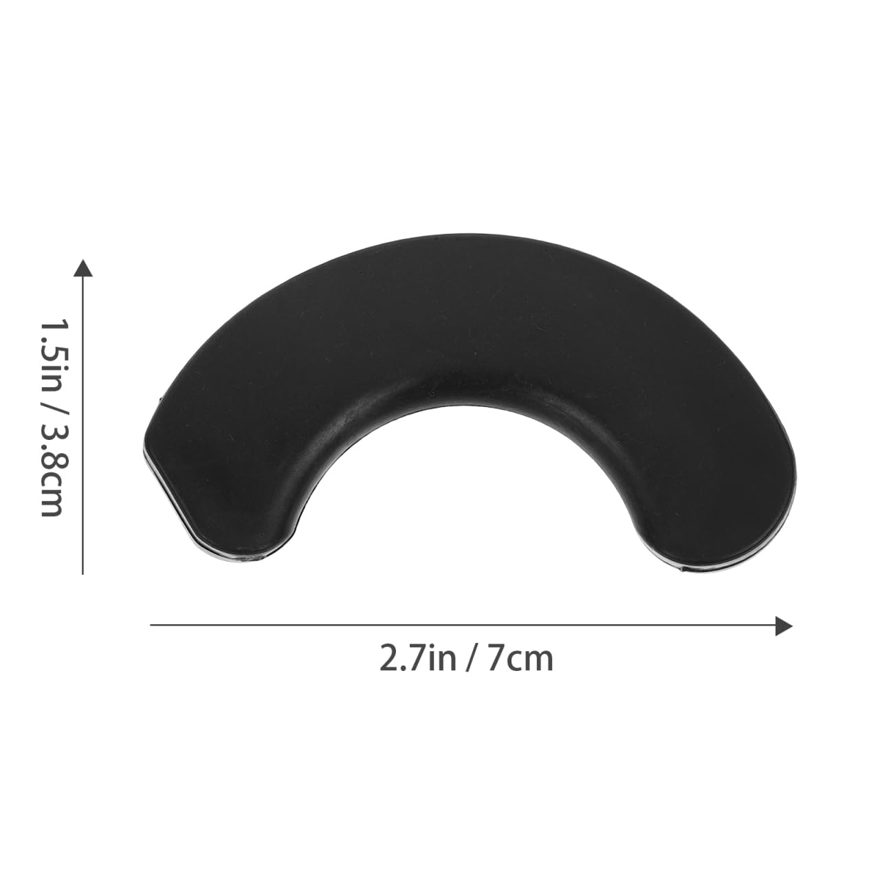 BESPORTBLE Deadlift Jack 20pcs Dumbbell Pads Practical Dumbbell Holders Replacement Parts Exercise Equipment Home Gym Fitness Supplies Black Powerlifting Chock