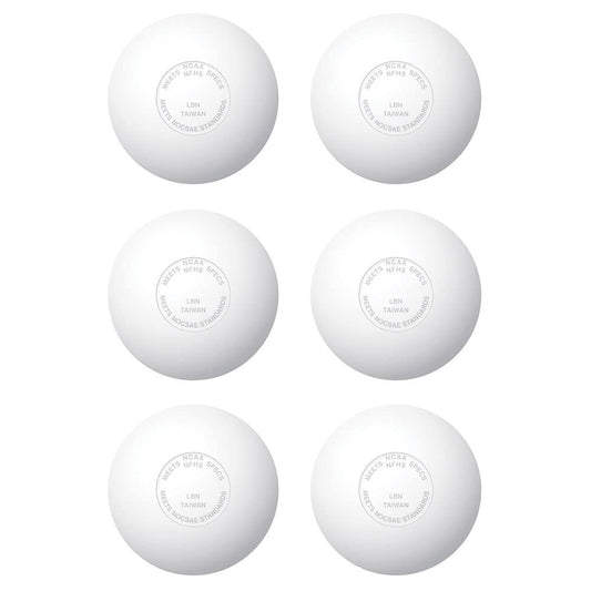 CHAMPRO Premium Rubber NOCSAE Lacrosse Balls, Regulation Colors, Sets of 3, 6, and 12.