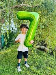 Number 9 Balloon by [Brand Name] - 40 Inch Light Green Giant Birthday Decoration for Girls