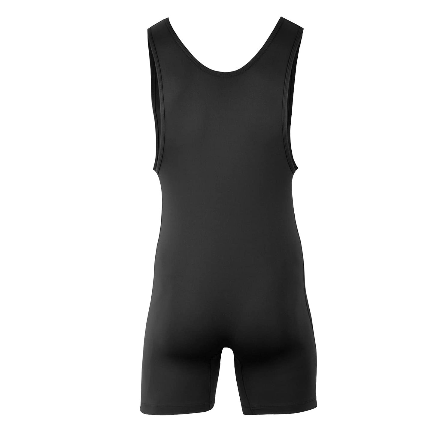 Roar Athletic Men's Wrestling Singlet Suit Bodywear Uniform for Men and Youth, Powerlifting and Exercise Equipment (Black, Youth Medium)