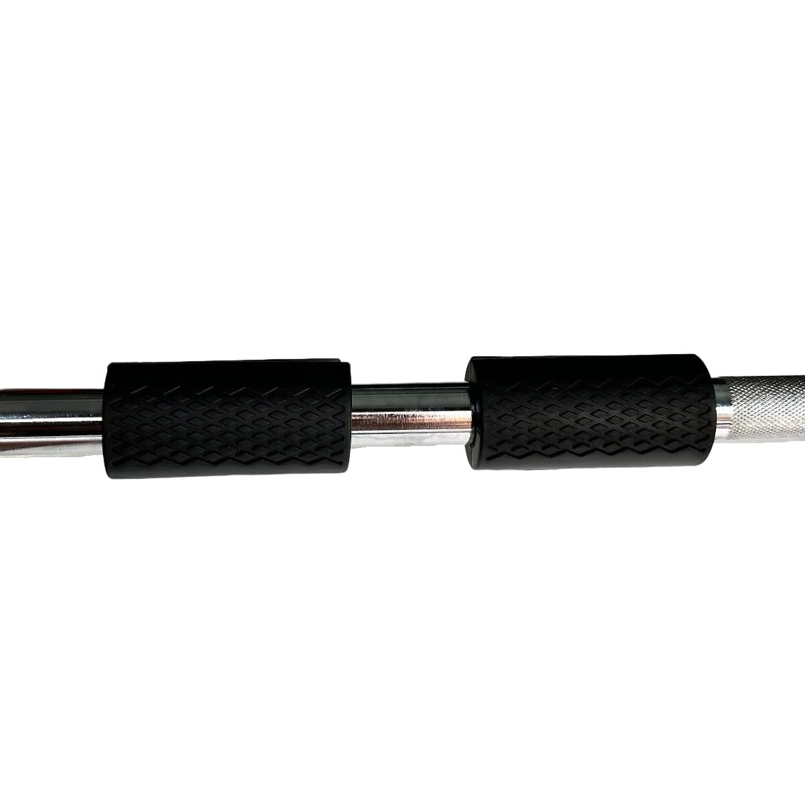 yuhqc Weight Bar Grips Fit Standard Barbell, Dumbell Handles, Thick Bar Training Adapter for Weightlifting & Cable Attachments Fitness Training Rope Grips for Body Arm Forearm Builder Strength (Black)
