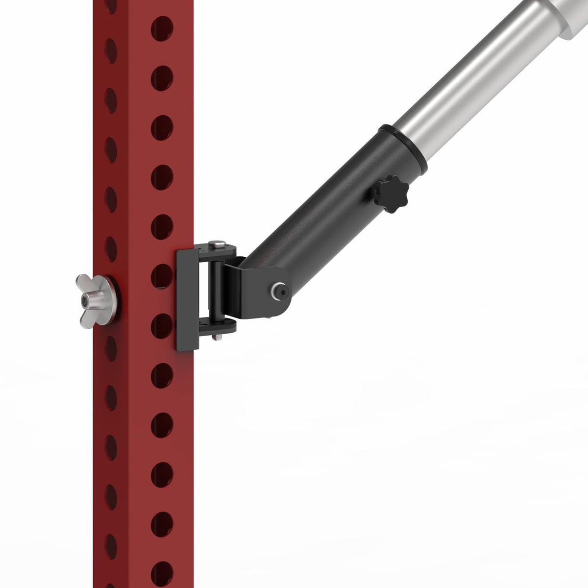 SYL Fitness Rack Mounted Landmine Attachment, T-Bar Row Landmine Base, Fit 2x2 inch & 3x3 inch Square Tube Power/Squat Rack (New Model-(3 * 3″‌))