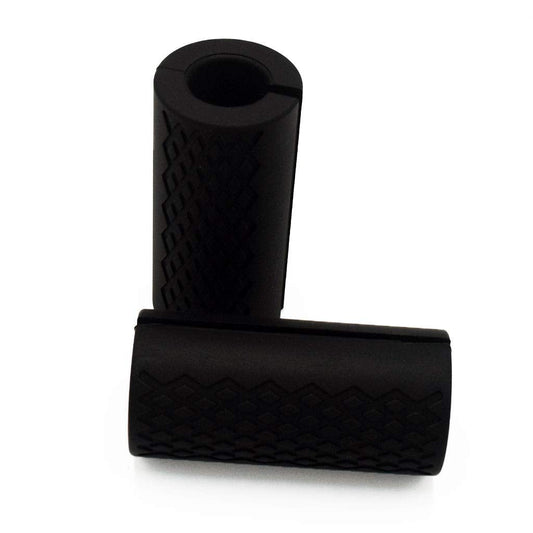 qibylift Pull Up Thick Bar Adapter, Weight Grip Bar Fit for Standard Barbell - Dumbbell Handle Grips, Silicone Rubber Barbell Grips for Weight Lifting Cable Attachments & Fitness Training (Black)