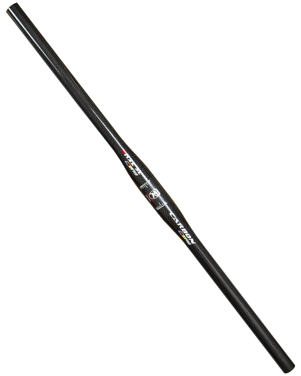 31.8 Handlebar, Mountain Bike Handlebars, Carbon MTB Handlebars, 3K Glossy Flat Handlebar Straight Mountain Bike Bars, Lightweight Wide Carbon MTB Bars For MTB Downhill Scooter City Bike