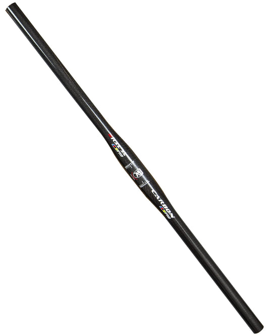 31.8 Handlebar, Mountain Bike Handlebars, Carbon MTB Handlebars, 3K Glossy Flat Handlebar Straight Mountain Bike Bars, Lightweight Wide Carbon MTB Bars For MTB Downhill Scooter City Bike