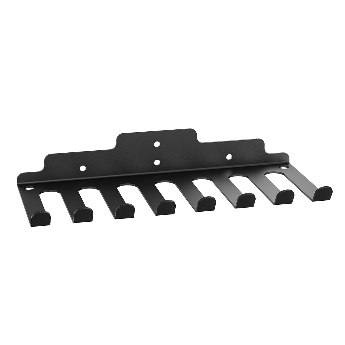 Synergee Wall Mounted Barbell Holder & Gym Accessory Rack Heavy Duty Steel 7 Bracket