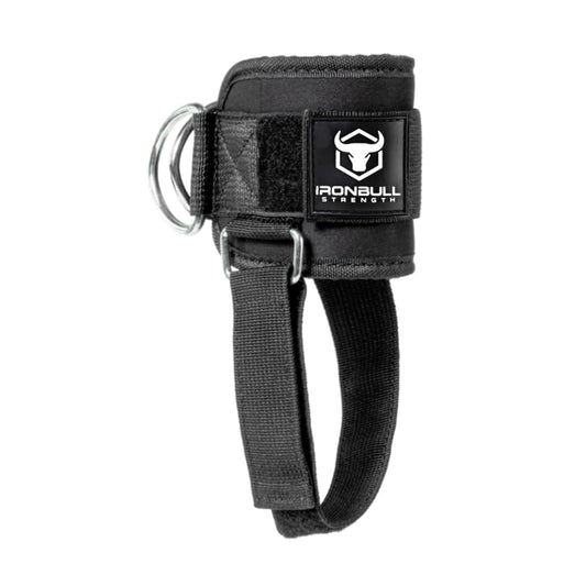 Women's Kickback Ankle Strap for Cable Machines & Resistance Bands: Gym & Home Workout Cuff Attachment for Leg Extensions, Kickbacks, Hip Abductors - Booty Exercises" (Single, Black)