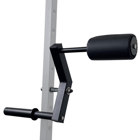 BLUSLM Upgraded Rack Mount Neck Traniner, Neck Machine Strengthener for Muscles Training, Neck Workout Equipment Power Rack Attachment for Home Gym Fitness