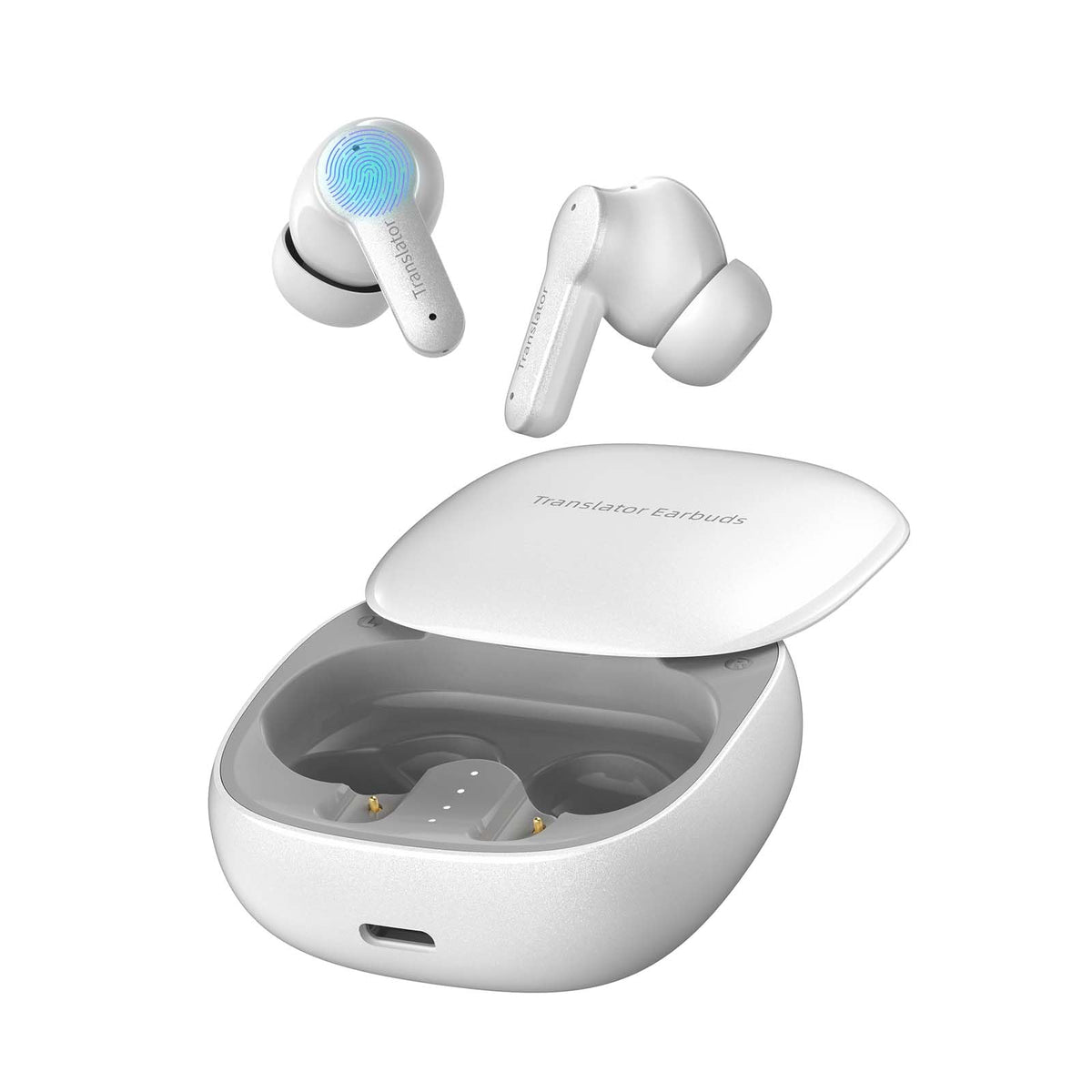 Wooask M3 Translator Earbuds Instant Translation Language Translator Device Support 74 Languages and 70 Accents (Without Offline Package)