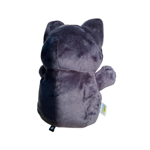 dinofactory Black Cat Golf Head Cover - Cute Kitten Driver Headcover, 3D Plush Cat Golf Club Cover for 460cc Driver, Funny Golf Gift for Cat Lovers (Dark Gray)