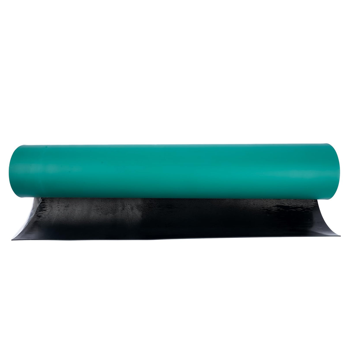 Flynsu 23.6" x 118" ESD Anti-Static Mat Roll 0.08" Thick ESD Soldering Mat Large High Temperature Workbench Mat Anti Static Desktop Mat Green
