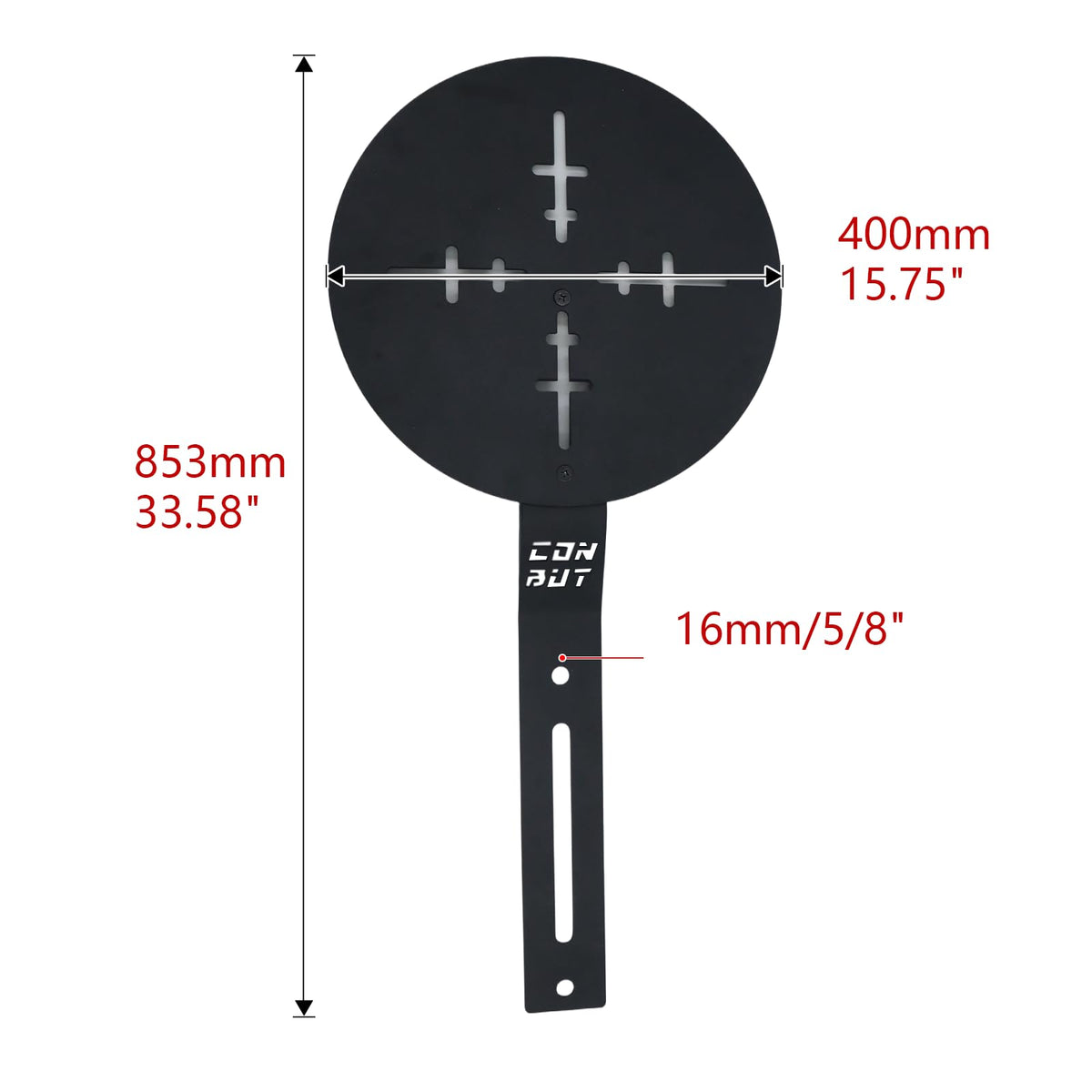 CONBUT Wall Ball Target, Medicine Ball Target for Power Cage Attachments, Gym Fitness Enhance Strength and Explosive Power