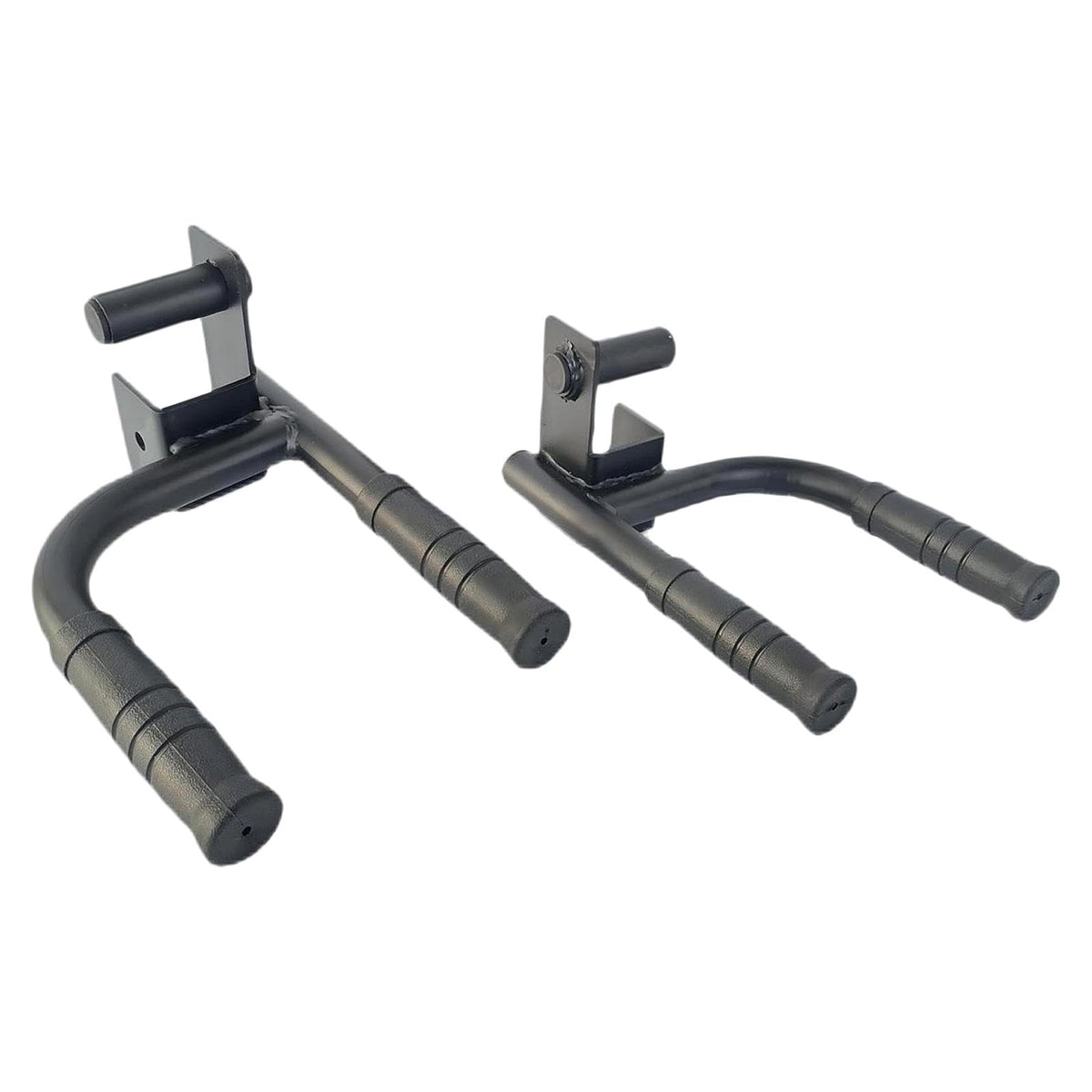 Aosekaa 2X Fitness Dip Bar Attachments for 2" x 2" or 3" x 3" Power Racks, Narrow & Wide Dips Double Handles, Wide Margin