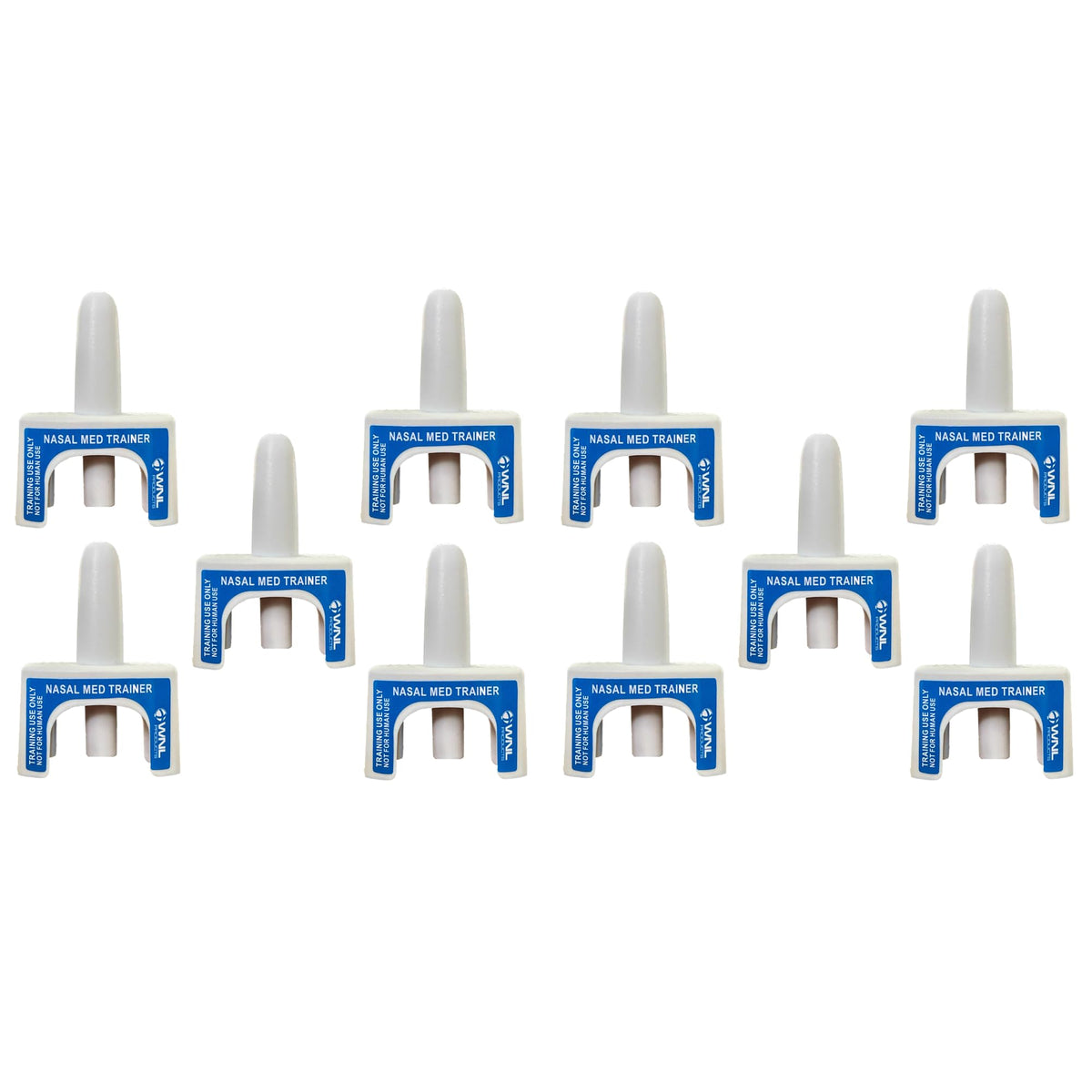 WNL Products 5000NMT Nasal Med Trainer, Naloxone Training Device, for use in Educational Narcan Training Only - 10 Pack