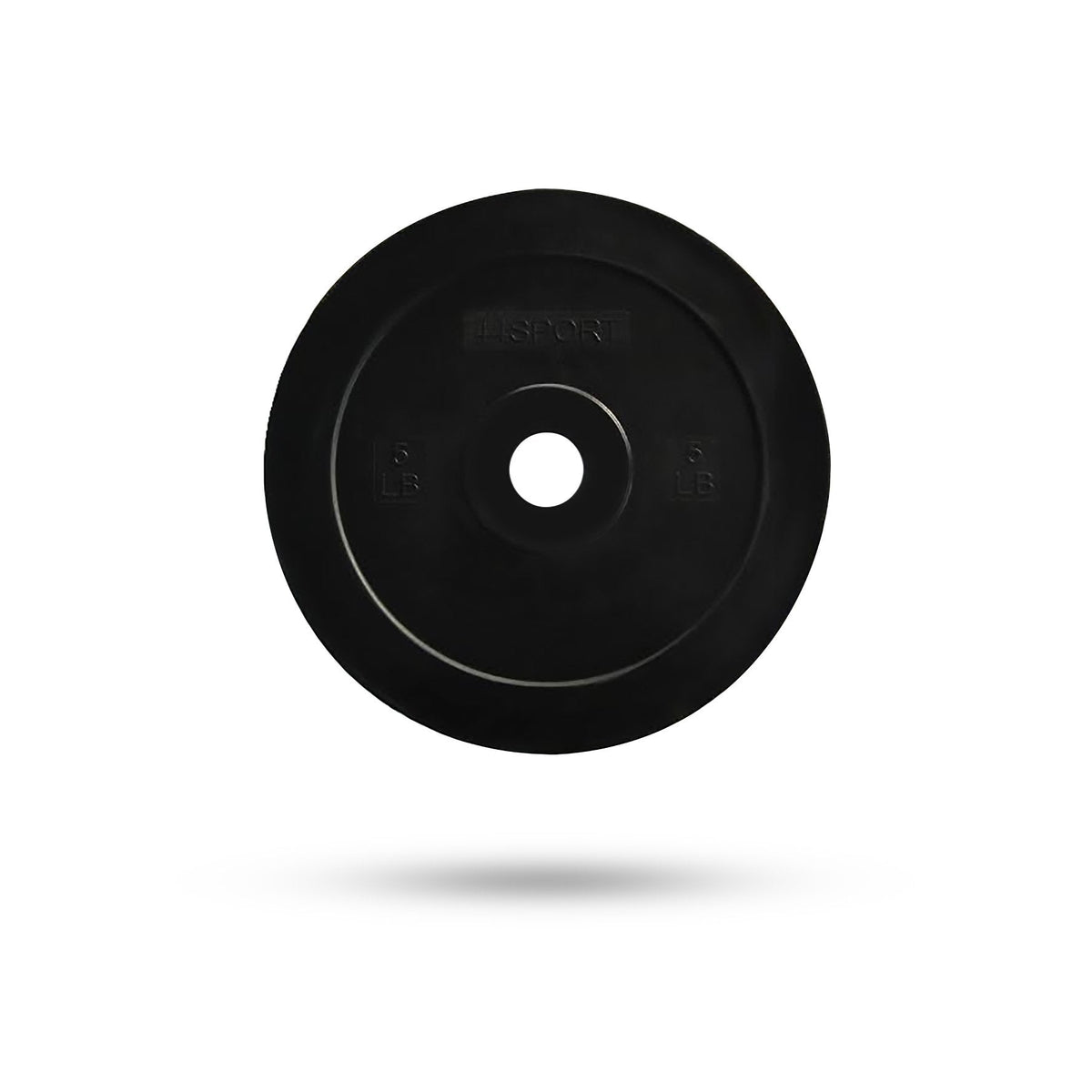 44SPORT 5 Pound Fractional Olympic Bumper Plates - Set of 2