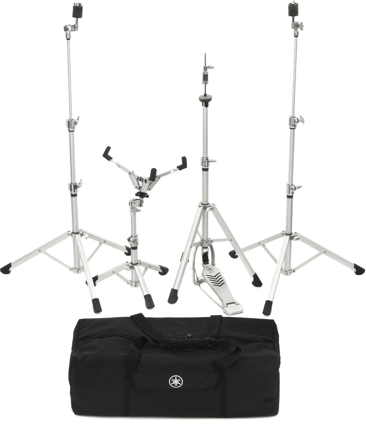 Yamaha Lightweight Premium HW-3, 4-piece Crosstown Hardware Pack, Hardware Every Gigging Drummer Must Have