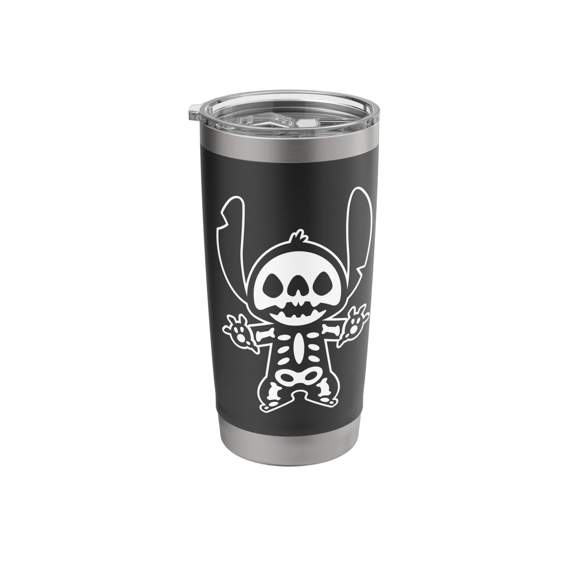 Disney Stitch Halloween Skeleton Stainless Steel Insulated Tumbler