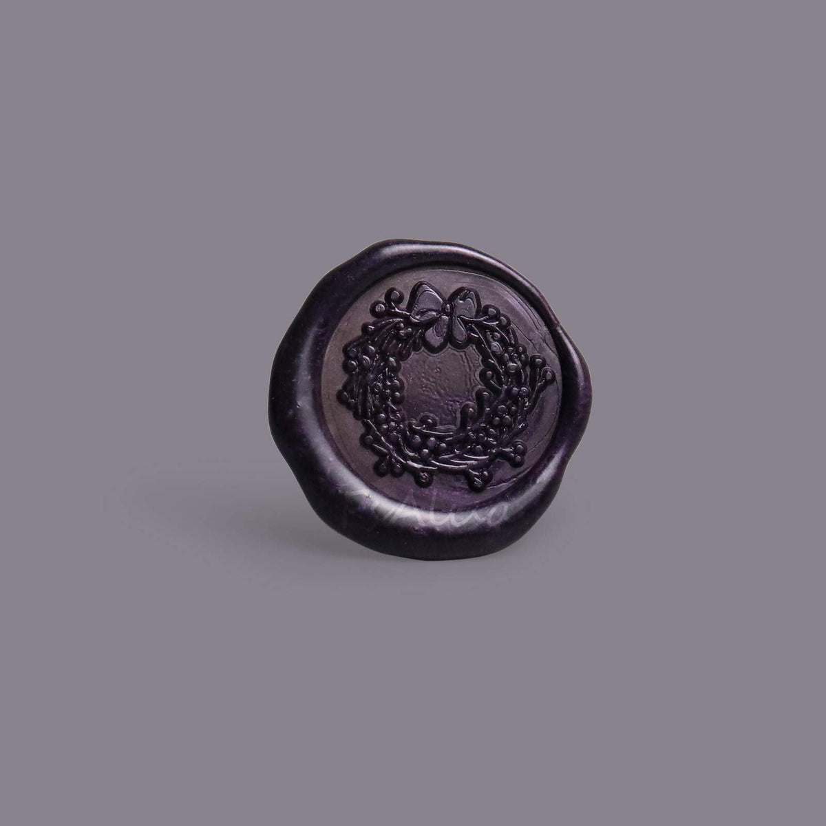 FsAlisa Wax Seal Beads 200pcs Octagon Wax Sealing Beads for Wax Stamp Sealing Perfect for Embellishment of Wedding Invitations, Christmas Cards, Envelopes, Wine Packages (Dark Purple)