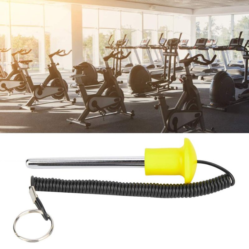 Weight Stack Pin, Universal Magnetic Weight Machine Pin Replacement with Pull Rope for Home Gym Strength Training Fitness Equipment