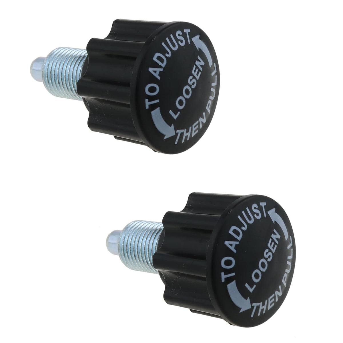 DGZZI 2PCS Fitness Equipment Spring Knob Pop Pin M16 Plum Pull Pin Adjusting Pin Knob Suitable for Exercise Bike and Fitness Equipment