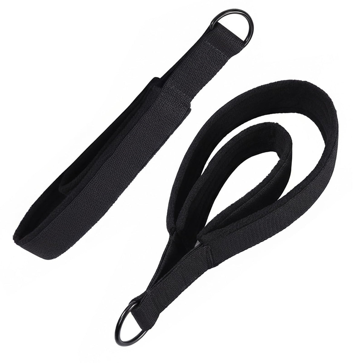 Arisenca Pilates Double Loop Straps with Extra Padding, Adjustable D Ring Reformer Straps for Home Gym, Yoga Stretching, Core Strength Training