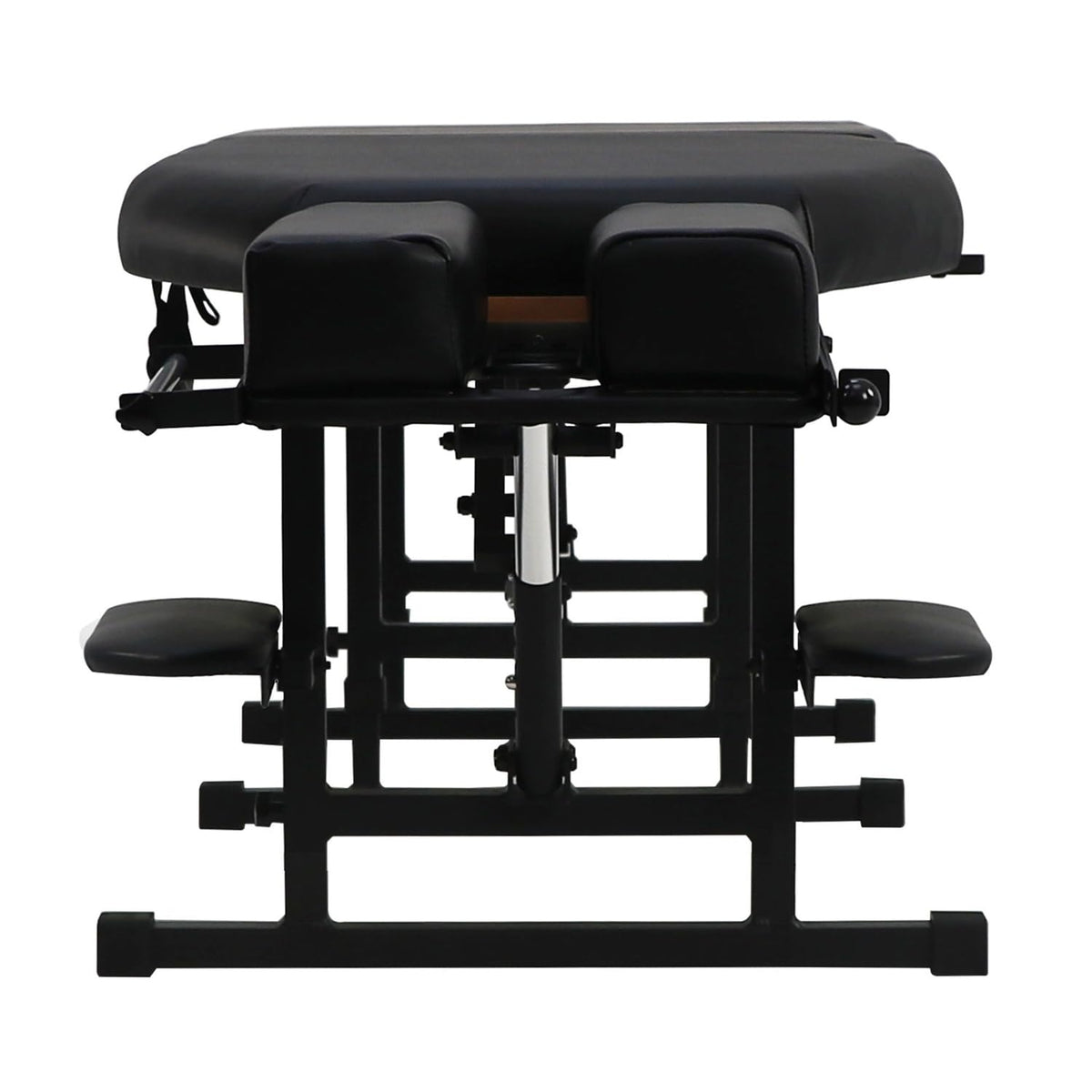 Helsevesen Arena 120 Portable Stationary Chiropractic Table, Thoracic & Pelvic Drops, Foldable Treatment Table with Adjustable Headrest, Height Not Adjustment