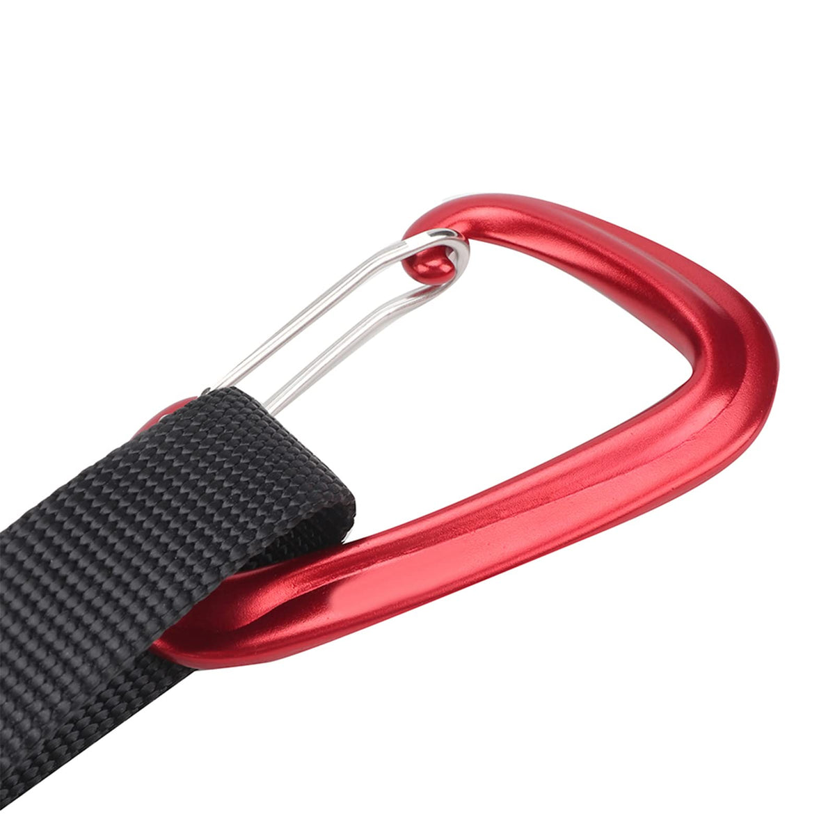 Yulatik 2.6-4.4 FT 16KN Foot Ascender, Adjustable Climbing Ascender Strap Rope Foot Belt Rock Climbing Rappel Rescue for Mountaineering, Rock Climbing, Engineering Protection