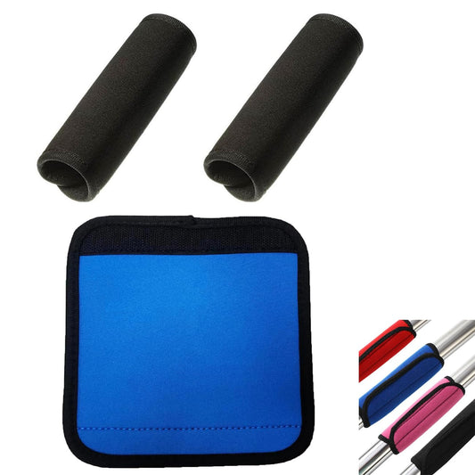 SquEqu 3 Pack Pull Up Bar Grips Dumbbell Grips Barbell Handle Grips Gymnastic Rings Grip Wrap Soft Buffer Cover for Pilates Bar Workout Bars Gymnastics Bar Fitness Exercise Bar Doorway Chin Up Bar