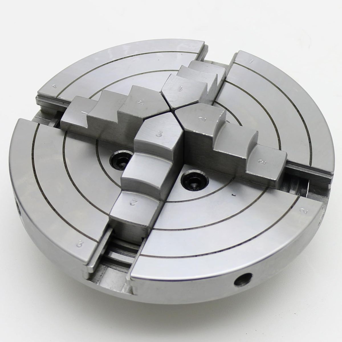 Wood Lathe Chuck, 6 inch 4 Jaws, Self-Centering Lathe Chucks for Woodturning, 4 Jaw Chuck for Wood Lathe 1 x 8TPI Thread