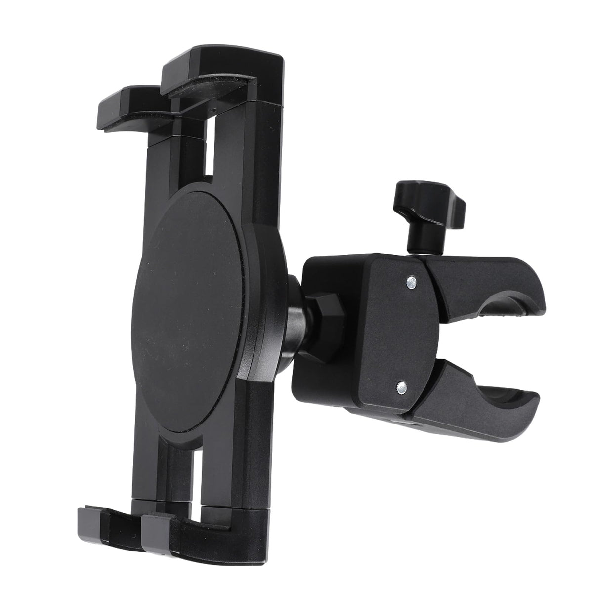 ZUZUXI Spin Bike Tablet Holder for iPad, Tablet Stand Mount for Indoor Gym Treadmill, Stationary Bicycle, Microphone Stand, Compatible with iPad Pro 12.9, Air, Mini, Galaxy Tabs, iPhone(4.7-13”)