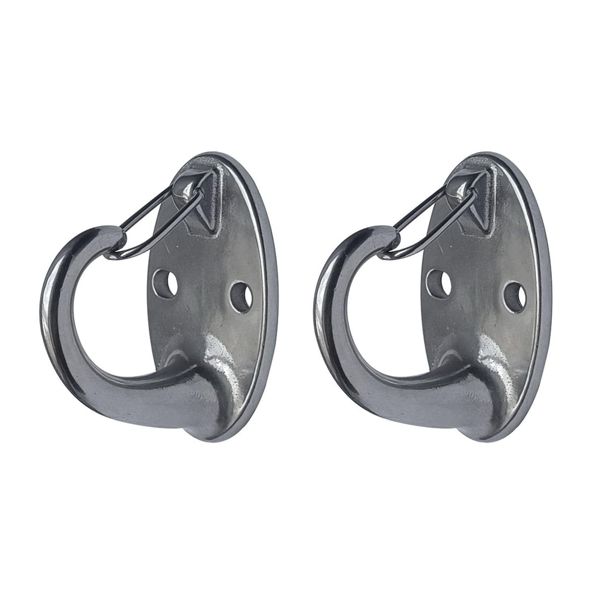 WSOQYEO Heavy Duty Fitness Workout Resistance Band Wall Anchor and Wall Anchor Screw Fittings Suitable for Strength Training Physical Exercises in Home Gyms (Circlip Wall Anchor)