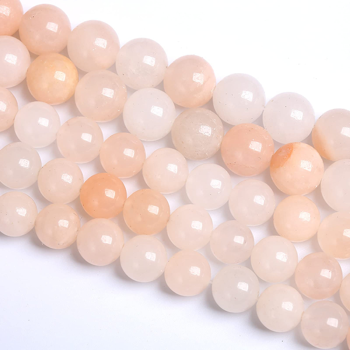 4MM 86PCS Natural Stone Pink Aventurine Loose Beads for Jewelry Making DIY Bracelet