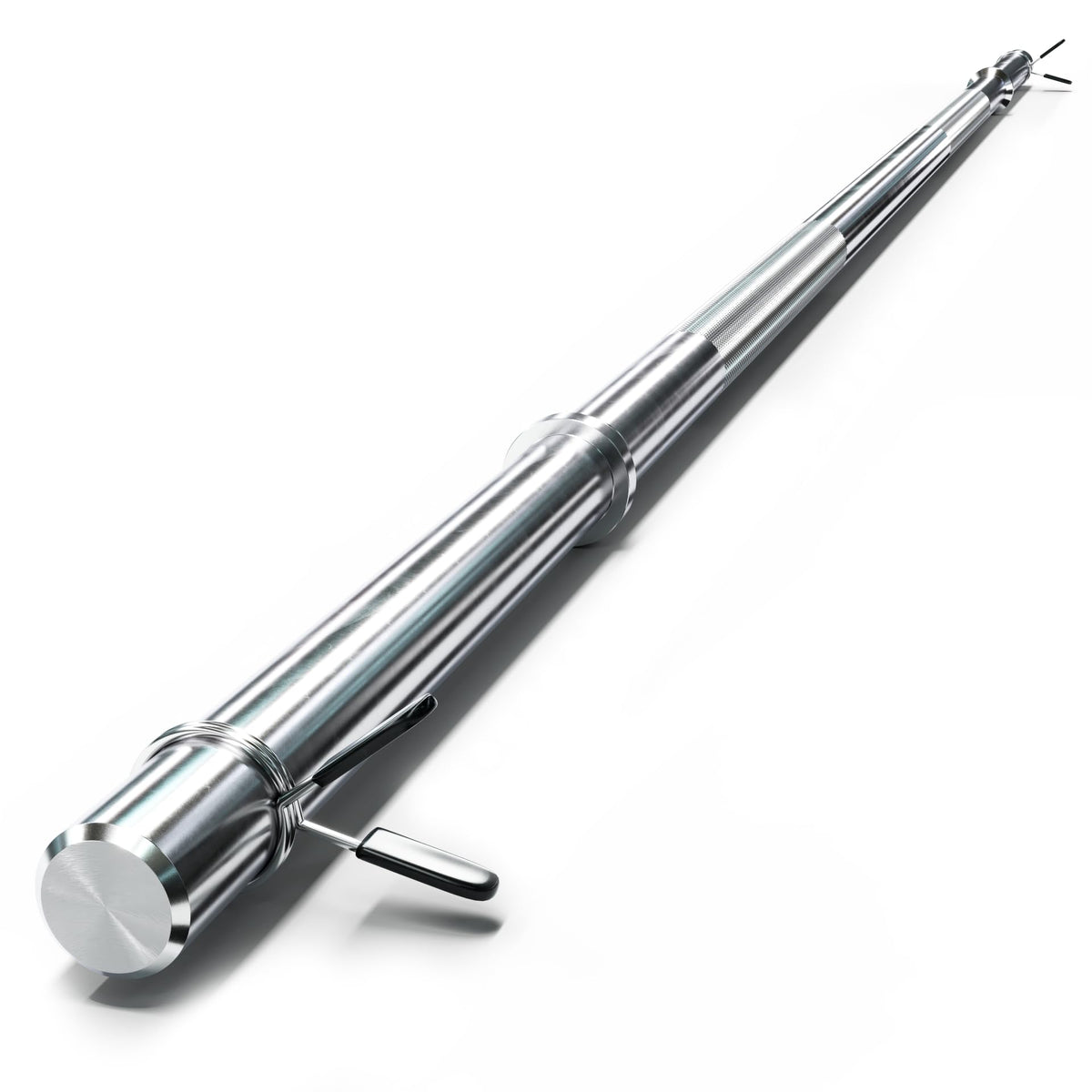 Synergee 1" Olympic Barbell Standard Weightlifting Barbell. 4.7'-foot Bar Weighing 5.58 KG/12.3 LB. Compatible with 1”-Opening Plates.