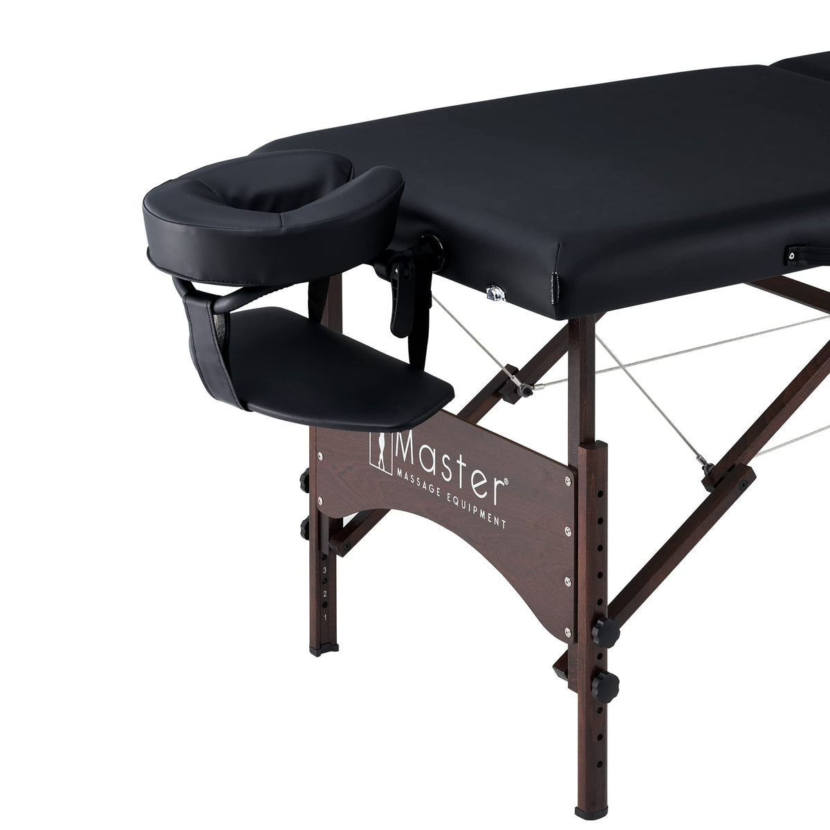 Master Massage Standard Argo Portable Massage Table, 1 count (pack of 1), Black