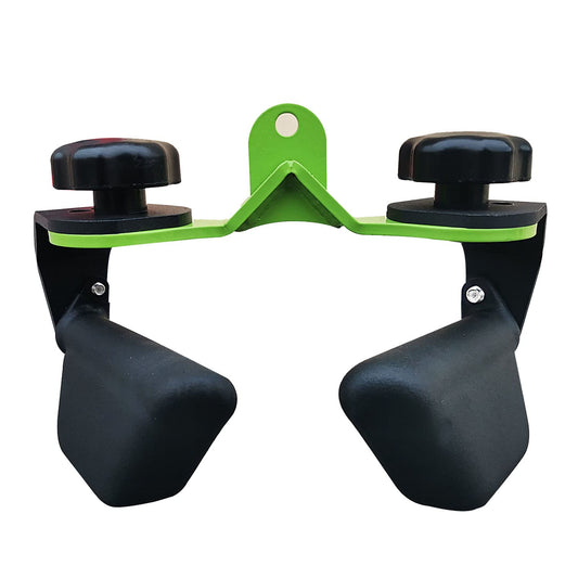 KORIKAHM Adjustable Lat Pull down Bar, Cable Machine Attachments for Gym, Home Gym Fitness T-bar Row Pulldown Attachments, Lat Pull Down Machine Wide Grip Neutral Grip Handle (SP-01)